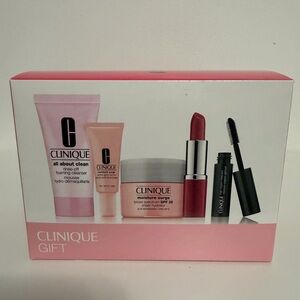 Clinique Gift Set 5 Piece Make Up And Skin Care New In Box